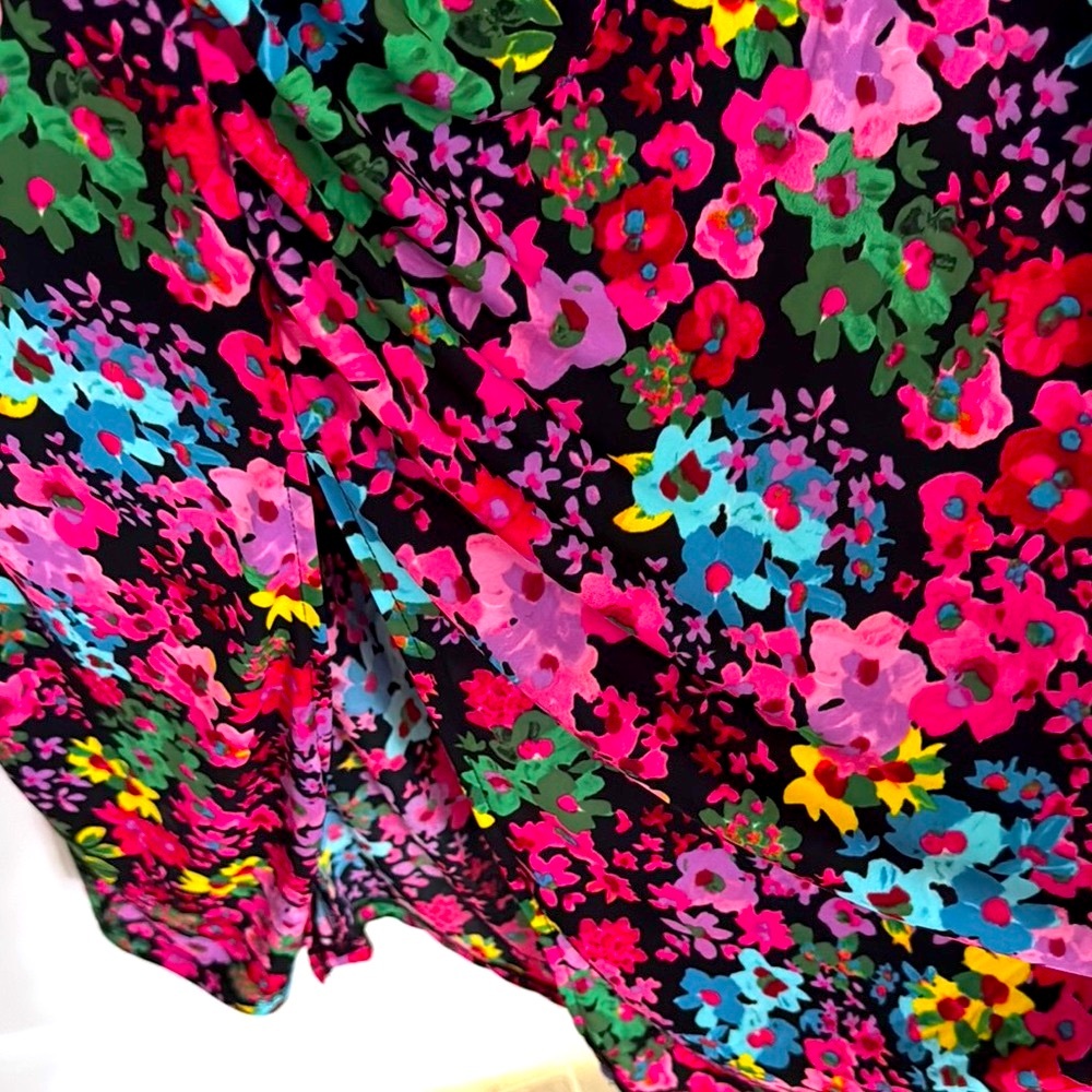 Floral 51 inches Future Collection Bodycon Dress - Picture 6 of 7